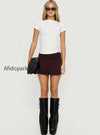 karra-flocked-mini-skirt-washed-red