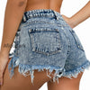 distressed-low-rise-denim-shorts