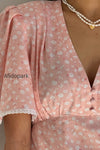 floral-v-neck-tea-length-a-line-mini-dress
