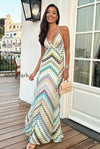 striped-knit-cutout-texture-maxi-dress