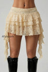 lace-tiered-asymmetric-mini-skirt