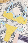 fresh-floral-plaid-patchwork-bikini-set