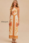 royal-print-waist-maxi-boho-dress