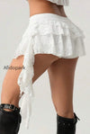 lace-tiered-asymmetric-mini-skirt