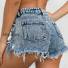 distressed-low-rise-denim-shorts
