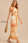 royal-print-waist-maxi-boho-dress